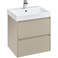 Тумба под раковину Roca Ona 60 A857613510 подвесная Бежево-серая матовая