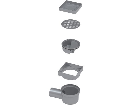 Душевой трап Berges Trend Keramik 150x150 093002 под плитку