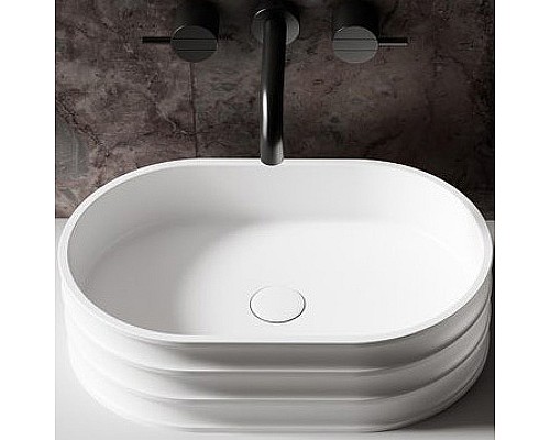 Раковина-чаша Abber Stein 56 AS2650 Белая матовая