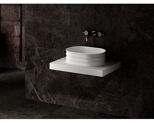 Раковина-чаша Abber Stein 56 AS2650 Белая матовая