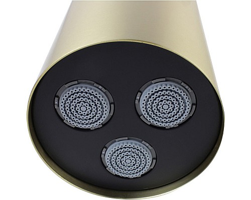 Верхний душ Bronze de Luxe Liberty 501BG Золото матовое
