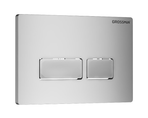 Клавиша смыва Grossman Pragma Хром матовый