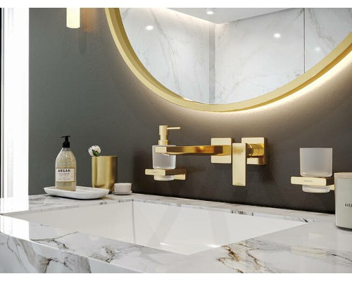 Дозатор для жидкого мыла Hansgrohe AddStoris 41745990 Полированное золото