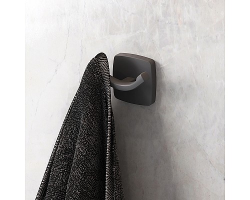 Комплект душевого уголка с душевой системой и аксессуарами AM.PM Gem 80x80 WK90EM профиль Черный матовый стекло прозрачное