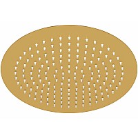 Верхний душ WasserKRAFT Aisch A262 Золото матовое