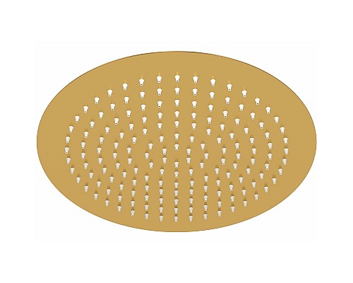 Верхний душ WasserKRAFT Aisch A262 Золото матовое