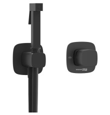Гигиенический душ со смесителем WasserKRAFT Nuthe A9151.327.241.212 Черный матовый
