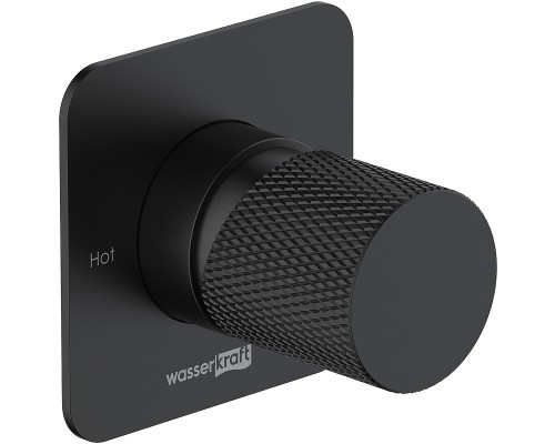 Смеситель для раковины WasserKRAFT Fulda A5251.301 Черный матовый