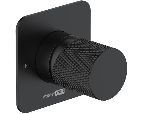 Смеситель для ванны WasserKRAFT Fulda Черный матовый