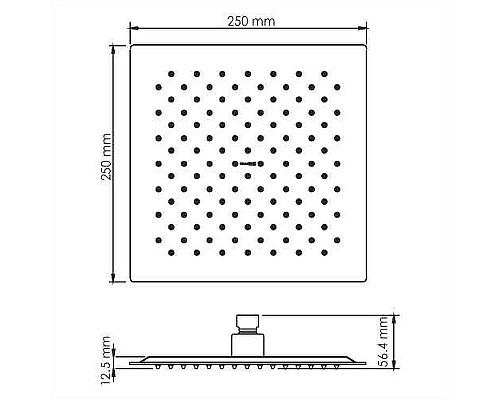 Душевая система WasserKRAFT Saale A9551.267.316.146.254.328.156.155 Белая матовая