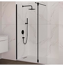Душевая стенка RGW Z-071B 30 352207103-14 профиль Черный стекло прозрачное