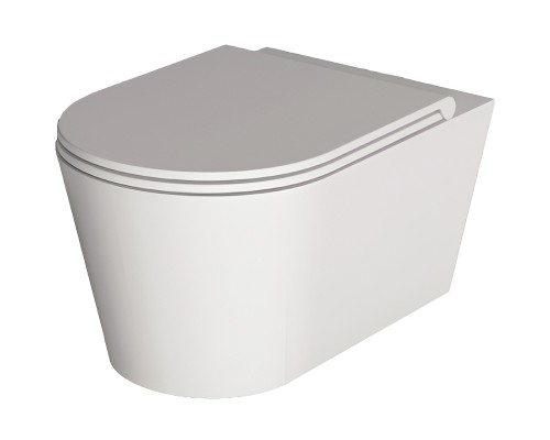Унитаз Alice Hide 31170109 подвесной Белый матовый без сиденья