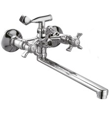 Смеситель для ванны D-Lin D147807-F универсальный Хром