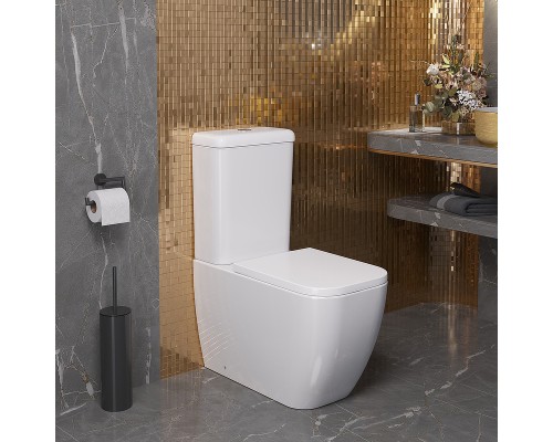 Унитаз компакт Ambassador Forsa 247K19001S с бачком и сиденьем Микролифт