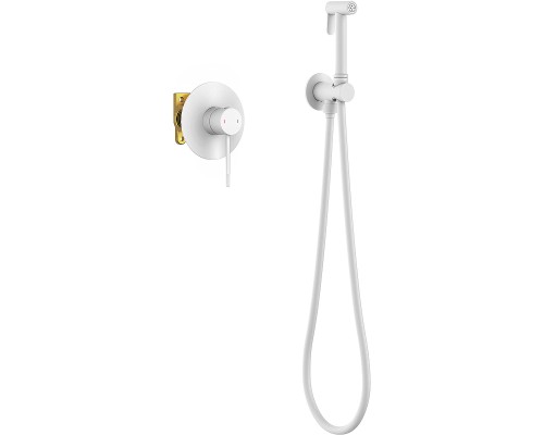 Гигиенический душ со смесителем Timo Saona 2389/16SM Белый матовый