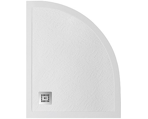 Душевой поддон из искусственного камня BelBagno Uno 120x80 L TRAY-MR-UNO-RH-120/80-550-35-W-L Белый