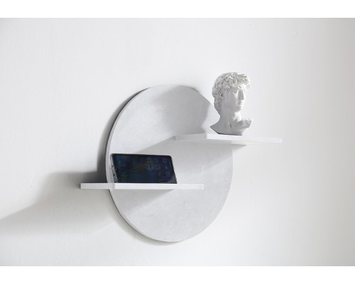 Полка из искусственного камня Abber Stein AS1656 Белая матовая