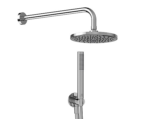 Комплект верхнего и ручного душа Ideal Standard Ideal Rain BD389AA Хром