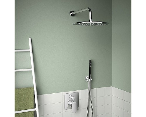 Комплект верхнего и ручного душа Ideal Standard Ideal Rain BD389AA Хром