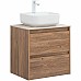 Тумба под раковину Aquanet Nova Lite 60 287879 подвесная Дуб шоколадный