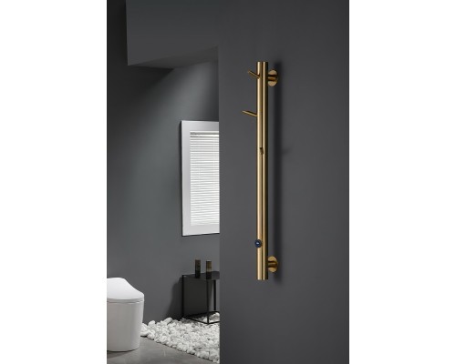 Электрический полотенцесушитель Boheme Uno 724-MG Золото матовое