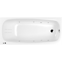 Акриловая ванна Whitecross Layla 170x75 с гидромассажем