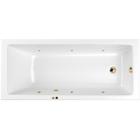 Акриловая ванна Whitecross Wave 170x70 с гидромассажем