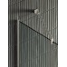 Душевая перегородка Maybah Glass 1090x1950 в узком профиле Хром матовый стекло сатиновое