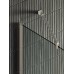 Душевая перегородка Maybah Glass 1090x1950 в широком профиле Хром матовый стекло сатиновое