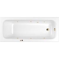 Акриловая ванна Whitecross Vibe 180x75 с гидромассажем