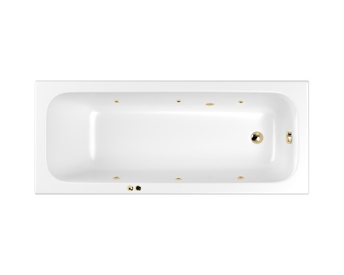 Акриловая ванна Whitecross Vibe 180x75 0105.180075.100.SOFT.GL с гидромассажем