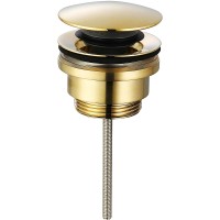 Донный клапан AQUAme click-clack Золото глянцевое