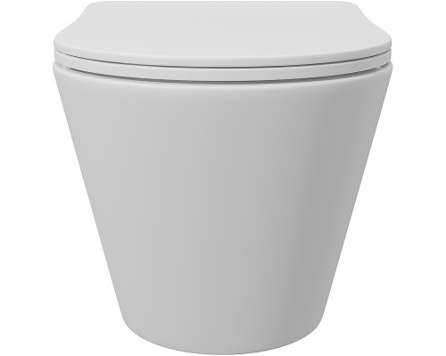 Унитаз Aqueduto Cone CON0120 подвесной Белый матовый с сиденьем Микролифт