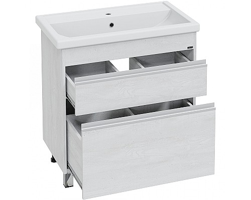 Тумба под раковину СанТа Уран 80 700388 Светлое дерево