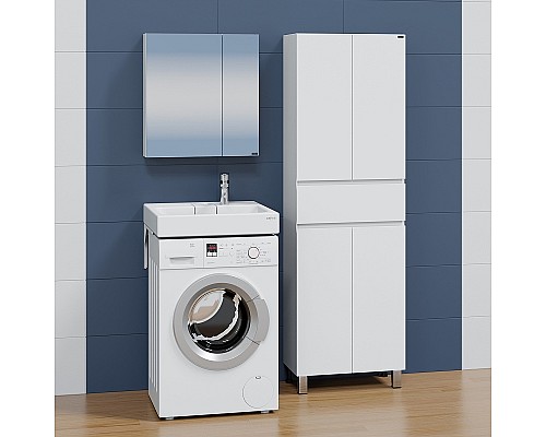 Раковина СанТа Венера 60 900162 на стиральную машину Белая