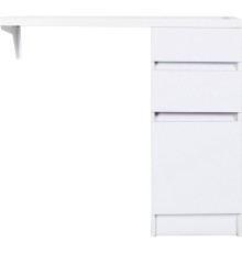 Тумба с раковиной Orange Sistema 100 R ST-40TUW+RAR Белая глянцевая