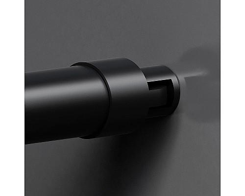 Душевая перегородка AM.PM X-Joy 110 W94WI-110-F1-BTE профиль Черный стекло прозрачное