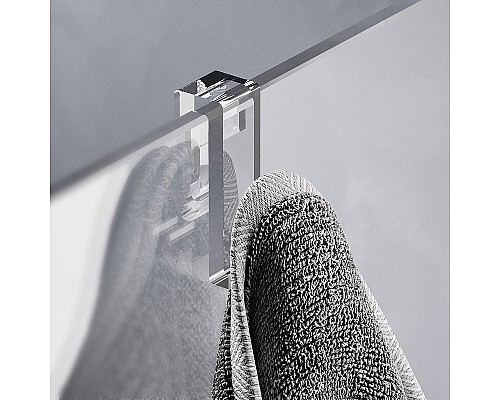 Душевая перегородка AM.PM X-Joy 110 W94WI-110-F1-BTE профиль Черный стекло прозрачное