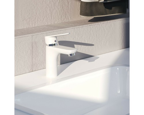 Смеситель для раковины Aringa Рейн AR02011WH Белый