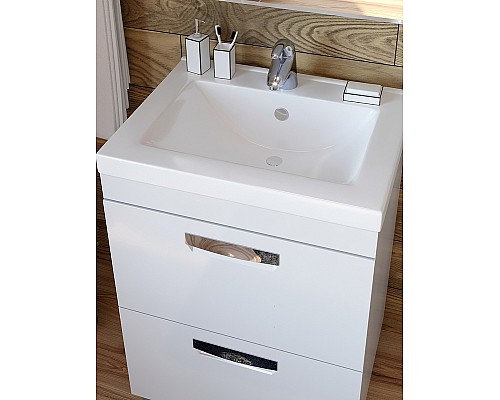 Тумба под раковину Vigo Plaza 60 tn.PLA.FOS.60.2Y Белая