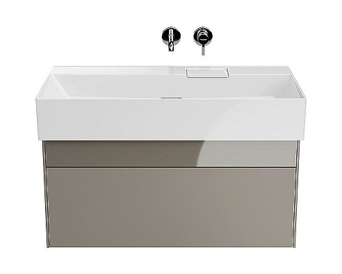 Тумба под раковину Kerama Marazzi Logica 90 LOG.90.2\SAN подвесная Песчаная