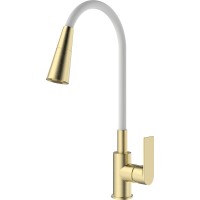 Смеситель для кухни Splenka S05.43.03 Золото матовое