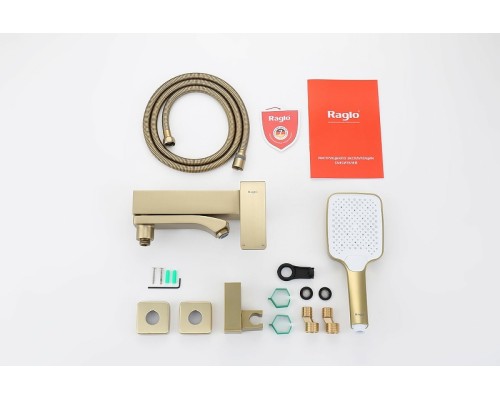Смеситель для ванны Raglo R01.30.03 Золото матовое