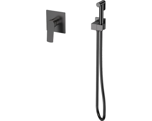 Гигиенический душ со смесителем Splenka S30.53.09 Графит матовый