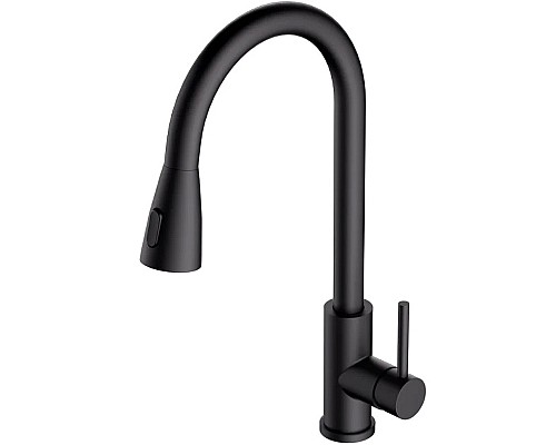 Смеситель для кухни Alveus Primrose PS 1148265 Черный матовый