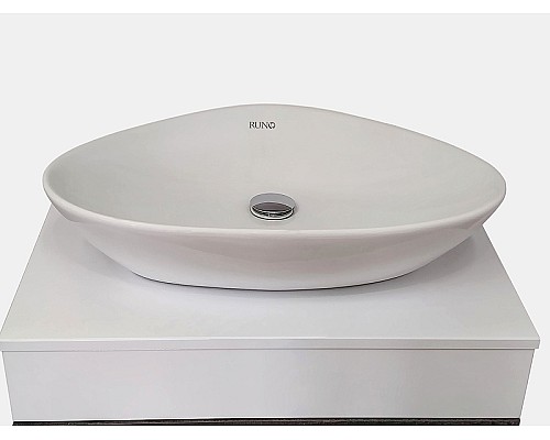 Раковина-чаша Runo Trezo 60 00-00001360 Белая