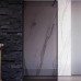 Душевая перегородка Veconi Korato KR-81BT 100 профиль Черный матовый стекло тонированное