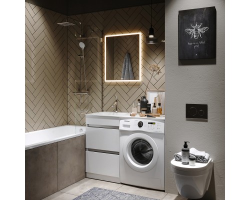 Зеркало Aqwella Vision 60 VIS0206AH с подсветкой и подогревом с бесконтактным выключателем