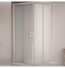 Душевой уголок RGW Passage PA-030 90x90 профиль Хром стекло матовое-сатинат