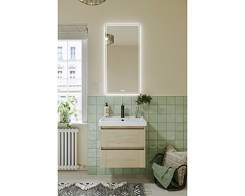 Тумба под раковину Aqwella Astrid 60 AST0106DD подвесная Дуб Давос